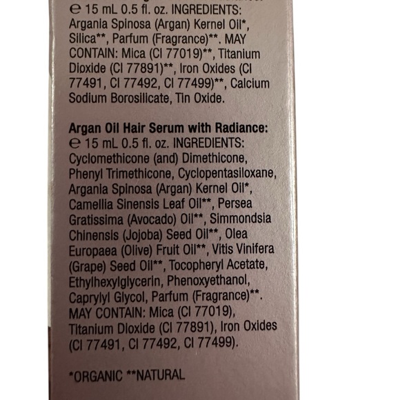 Josie Maran Set / A Duo of Argan Oil & Argan Oil Serum 15ml each NEW IN BOX - Picture 8 of 10